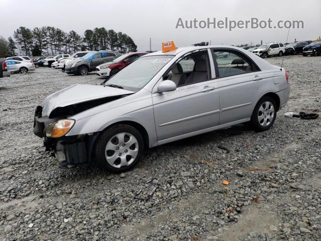 2007 Kia Spectra Ex Silver vin: KNAFE121275425303