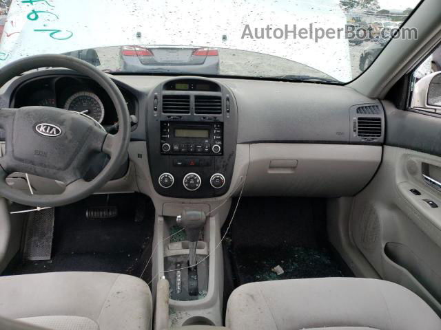 2007 Kia Spectra Ex Silver vin: KNAFE121275425303