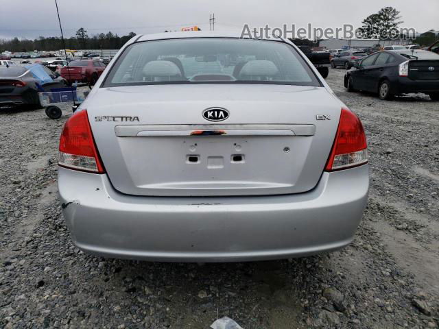 2007 Kia Spectra Ex Silver vin: KNAFE121275425303