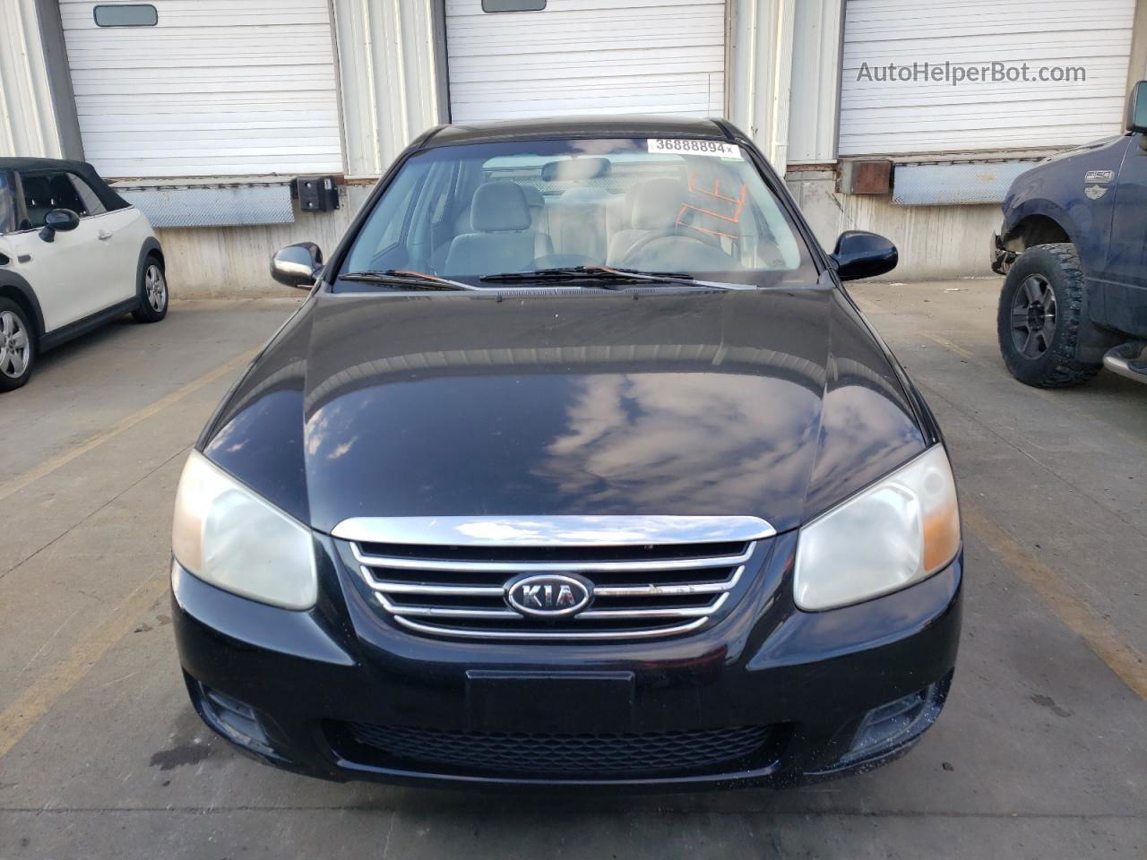 2007 Kia Spectra Ex Black vin: KNAFE121275444076