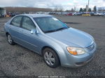 2007 Kia Spectra Ex Light Blue vin: KNAFE121275446216