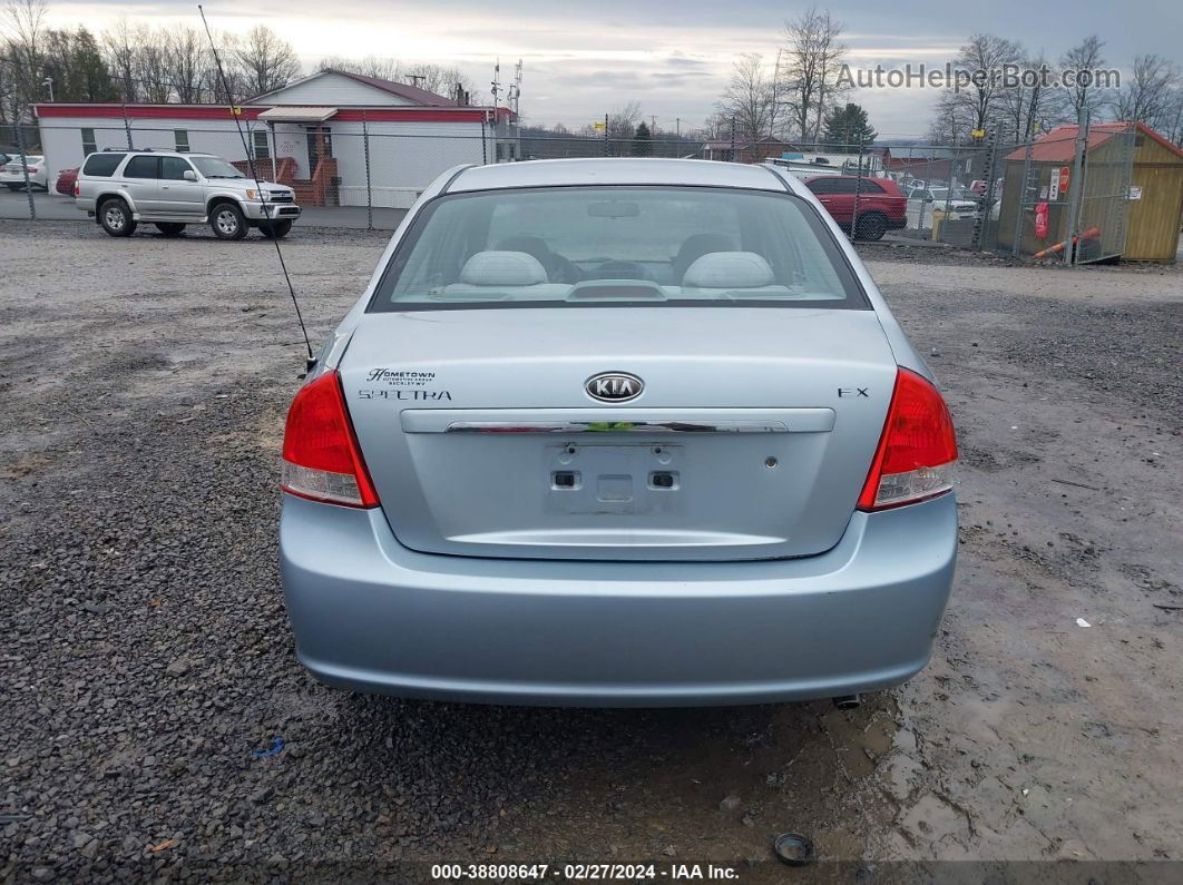 2007 Kia Spectra Ex Silver vin: KNAFE121275479457