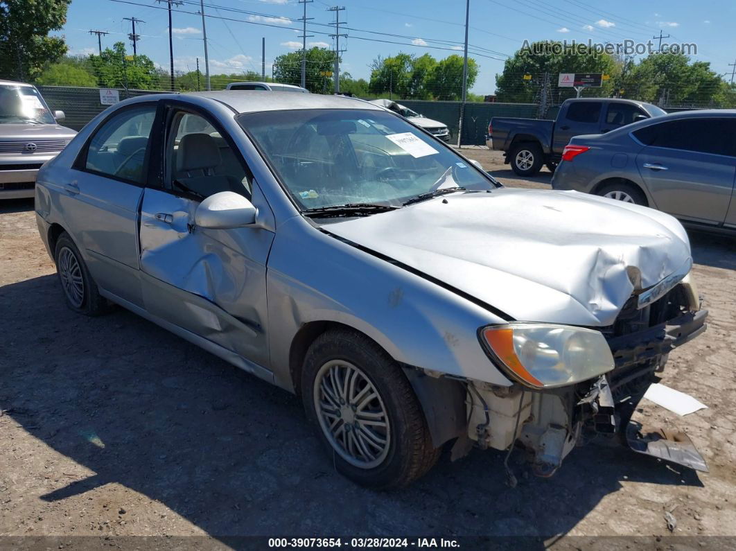 2005 Kia Spectra Ex/lx/sx Silver vin: KNAFE121355095250