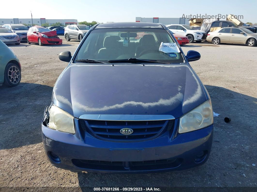 2005 Kia Spectra Lx/ex/sx Blue vin: KNAFE121355147511