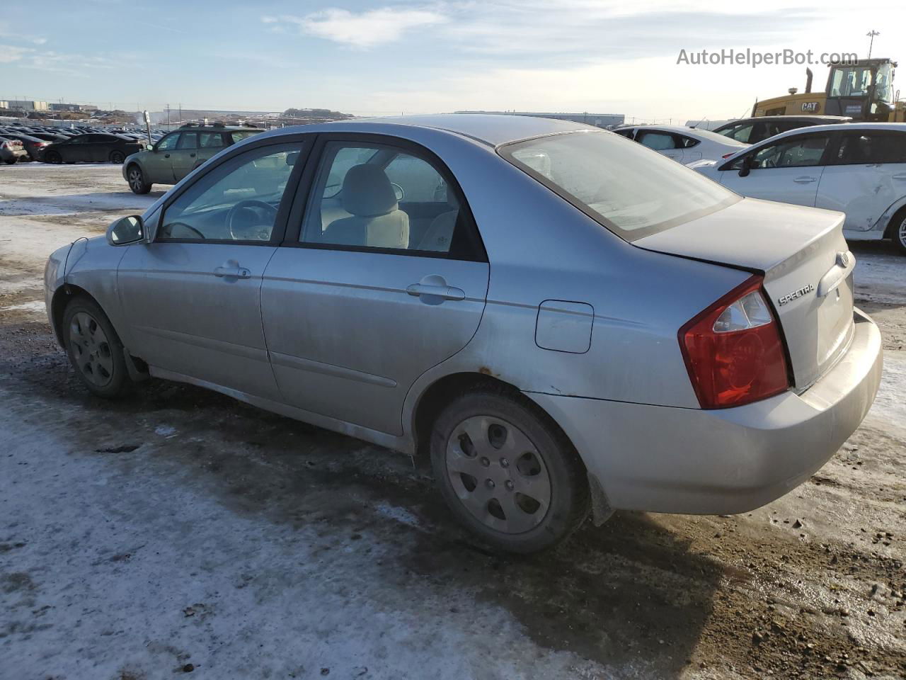 2005 Kia Spectra Lx Silver vin: KNAFE121355176992