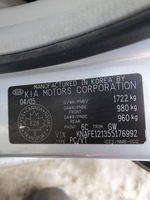 2005 Kia Spectra Lx Silver vin: KNAFE121355176992