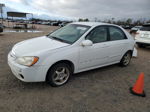 2005 Kia Spectra Lx White vin: KNAFE121355193985