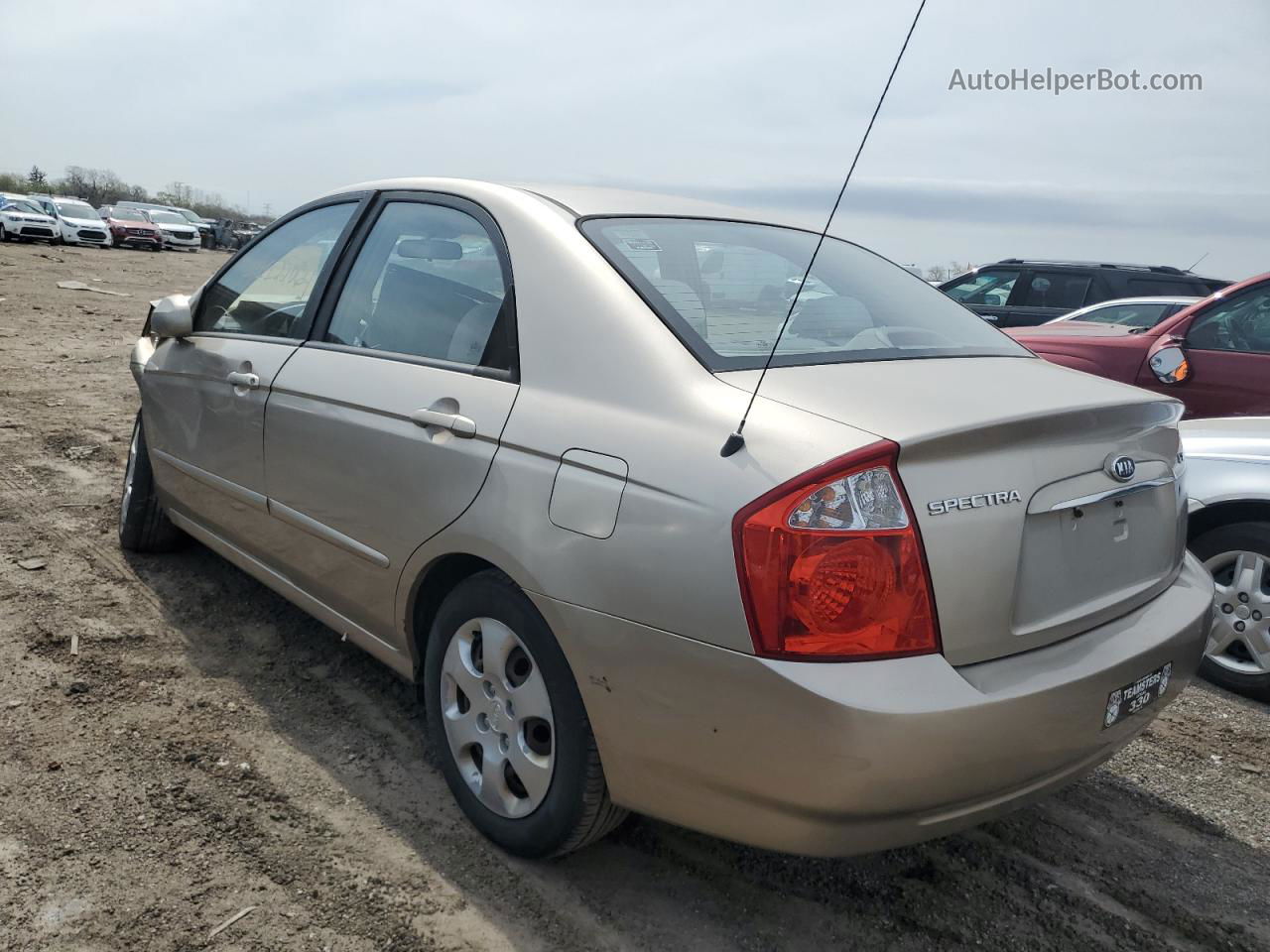 2006 Kia Spectra Lx Gold vin: KNAFE121365348326