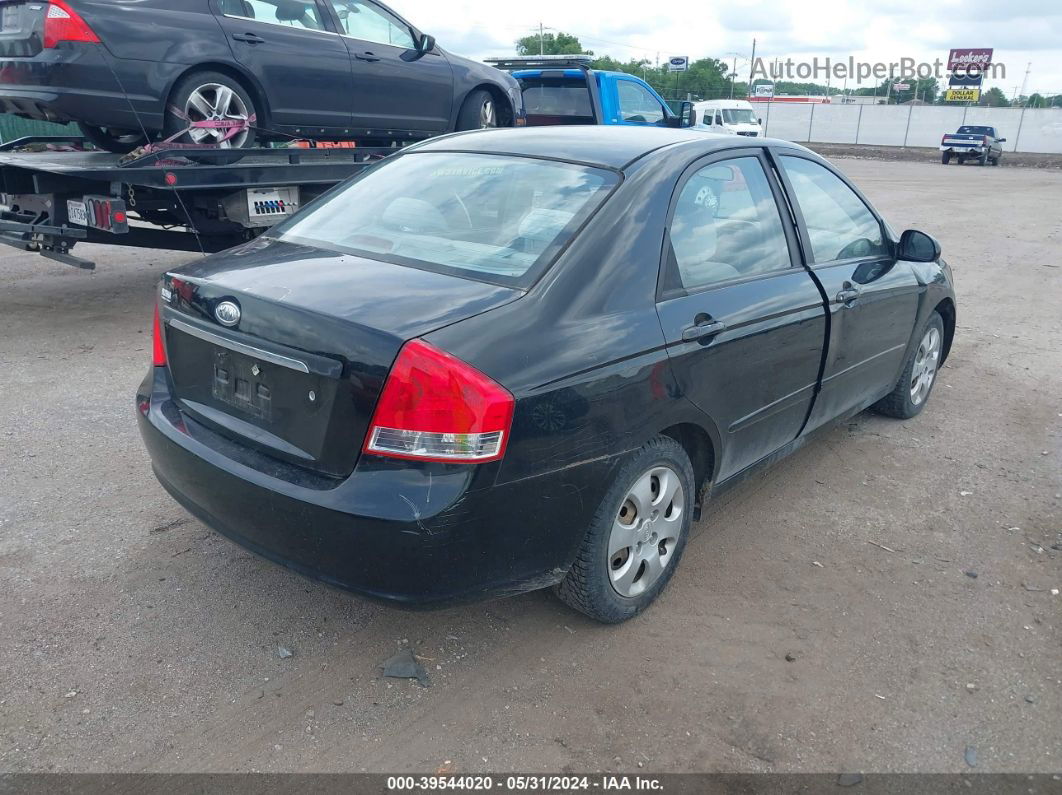 2007 Kia Spectra Ex Black vin: KNAFE121375416626