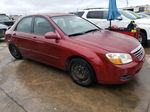 2007 Kia Spectra Ex Темно-бордовый vin: KNAFE121375447195