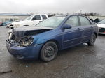 2007 Kia Spectra Ex Blue vin: KNAFE121375453918