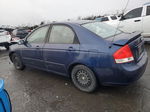 2007 Kia Spectra Ex Blue vin: KNAFE121375453918