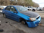 2005 Kia Spectra Lx Синий vin: KNAFE121455146142