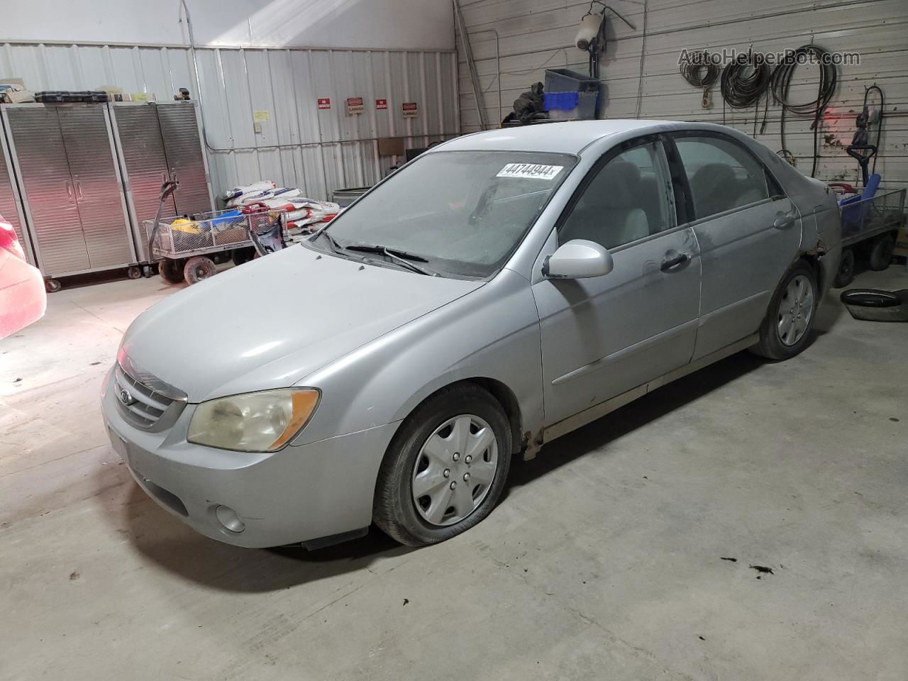 2006 Kia Spectra Lx Silver vin: KNAFE121465268503