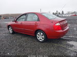 2006 Kia Spectra Ex/lx/sx Red vin: KNAFE121465360629