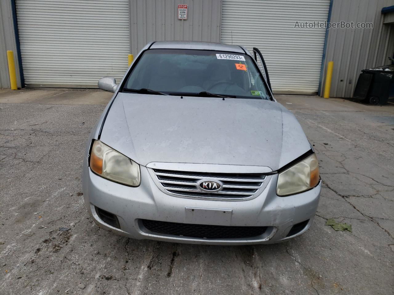 2007 Kia Spectra Ex Silver vin: KNAFE121475383524