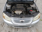 2007 Kia Spectra Ex Silver vin: KNAFE121475383524