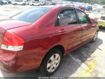 2007 Kia Spectra Ex Burgundy vin: KNAFE121475454589