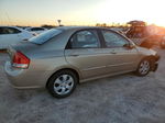 2007 Kia Spectra Ex Золотой vin: KNAFE121475462059