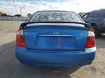 2005 Kia Spectra Lx Blue vin: KNAFE121555110458