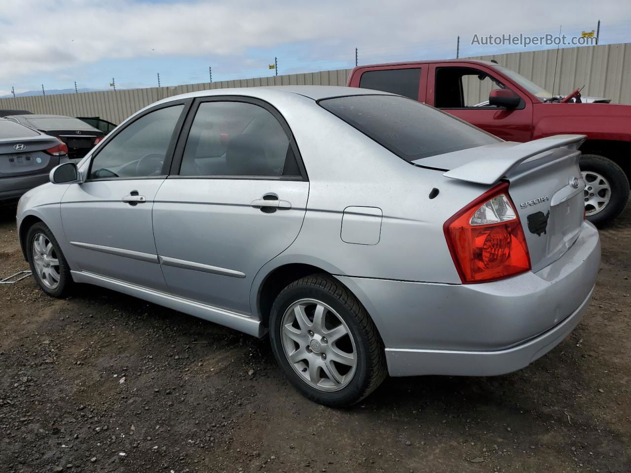 2006 Kia Spectra Lx Silver vin: KNAFE121565310032