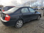 2006 Kia Spectra Lx Черный vin: KNAFE121565360851