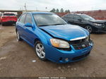 2007 Kia Spectra Sx Blue vin: KNAFE121575007253