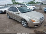 2007 Kia Spectra Ex Желто-коричневый vin: KNAFE121575381457