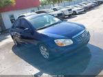 2007 Kia Spectra Ex Blue vin: KNAFE121575445318