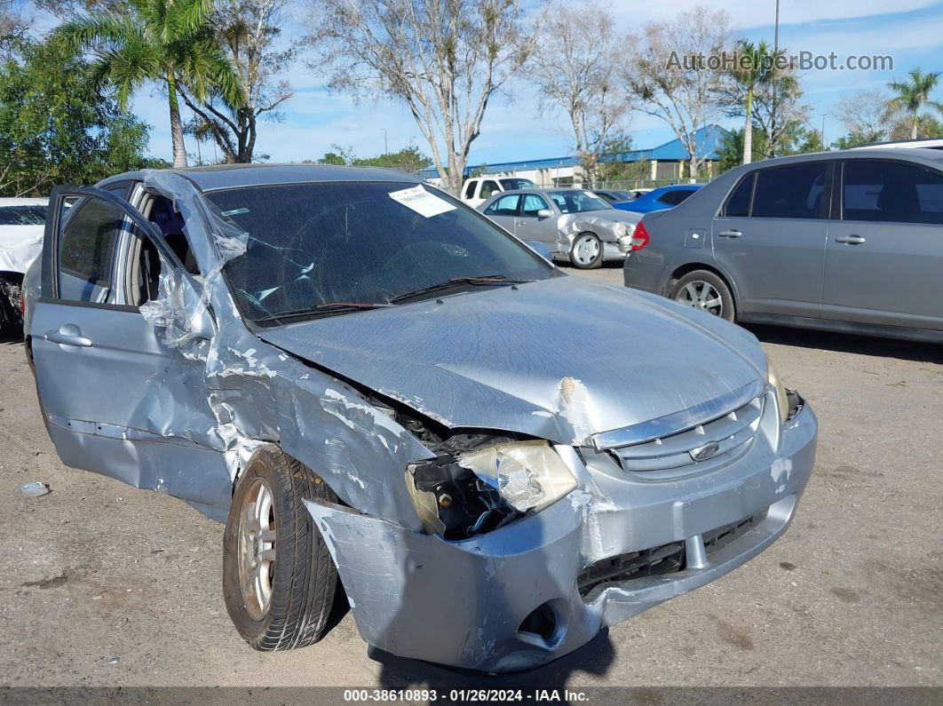 2005 Kia Spectra Ex/lx/sx Silver vin: KNAFE121655105706