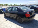 2005 Kia Spectra Lx Black vin: KNAFE121655127723