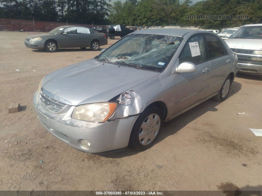 2005 Kia Spectra Sx/ex/lx Silver vin: KNAFE121655143291