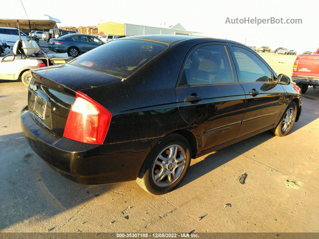 2005 Kia Spectra Lx/ex/sx Black vin: KNAFE121655151715