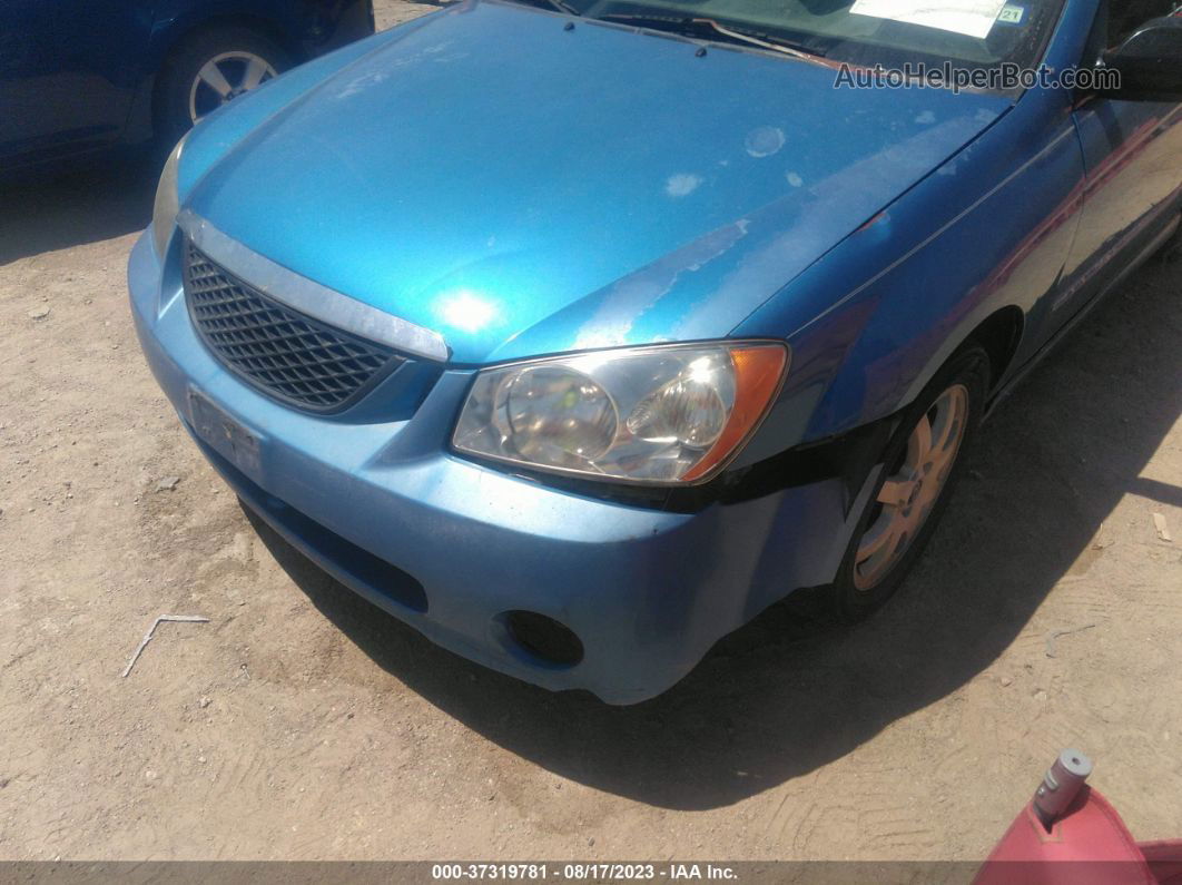 2005 Kia Spectra Lx/ex/sx Blue vin: KNAFE121655178445