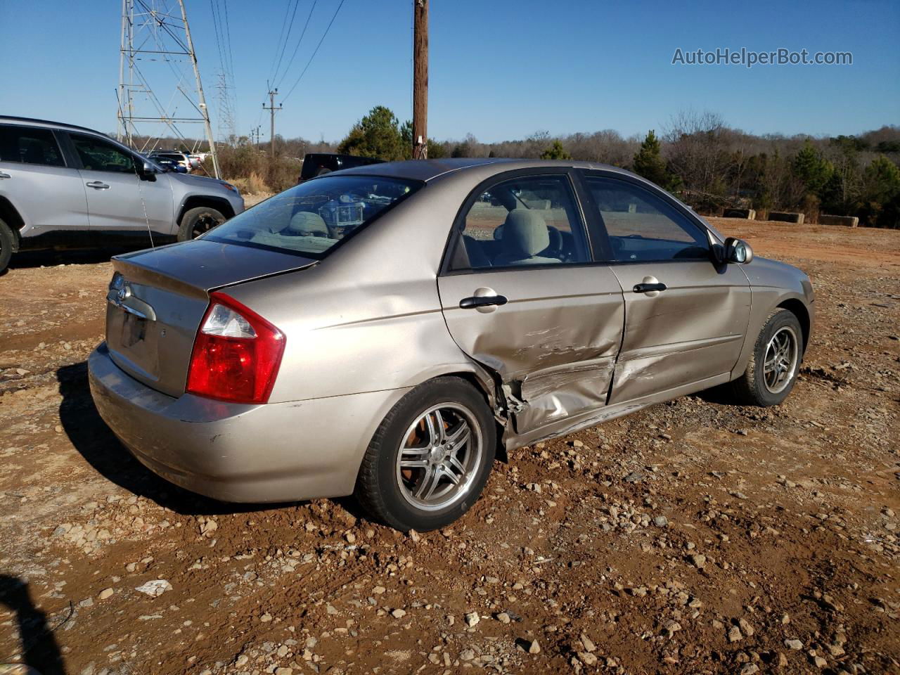 2006 Kia Spectra Lx Gold vin: KNAFE121665309679