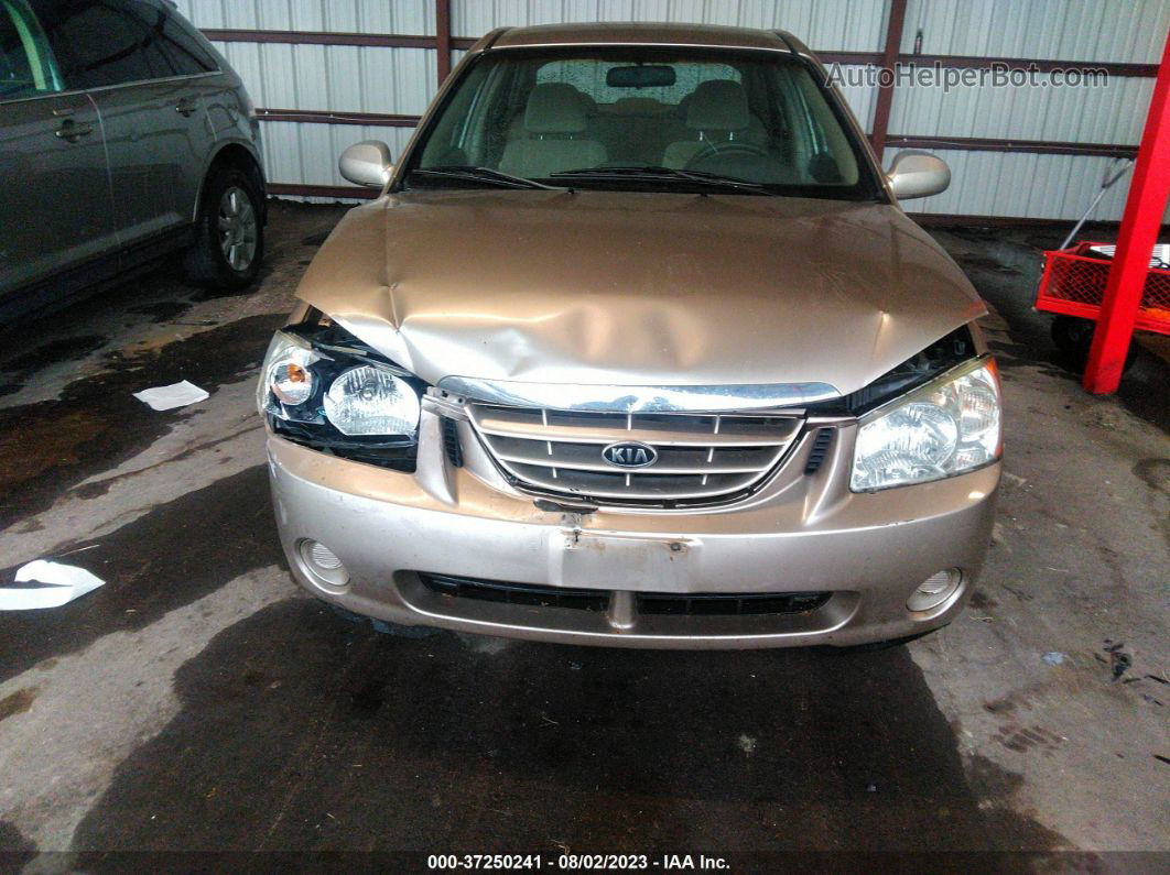 2006 Kia Spectra Ex/sx/lx Tan vin: KNAFE121665358722