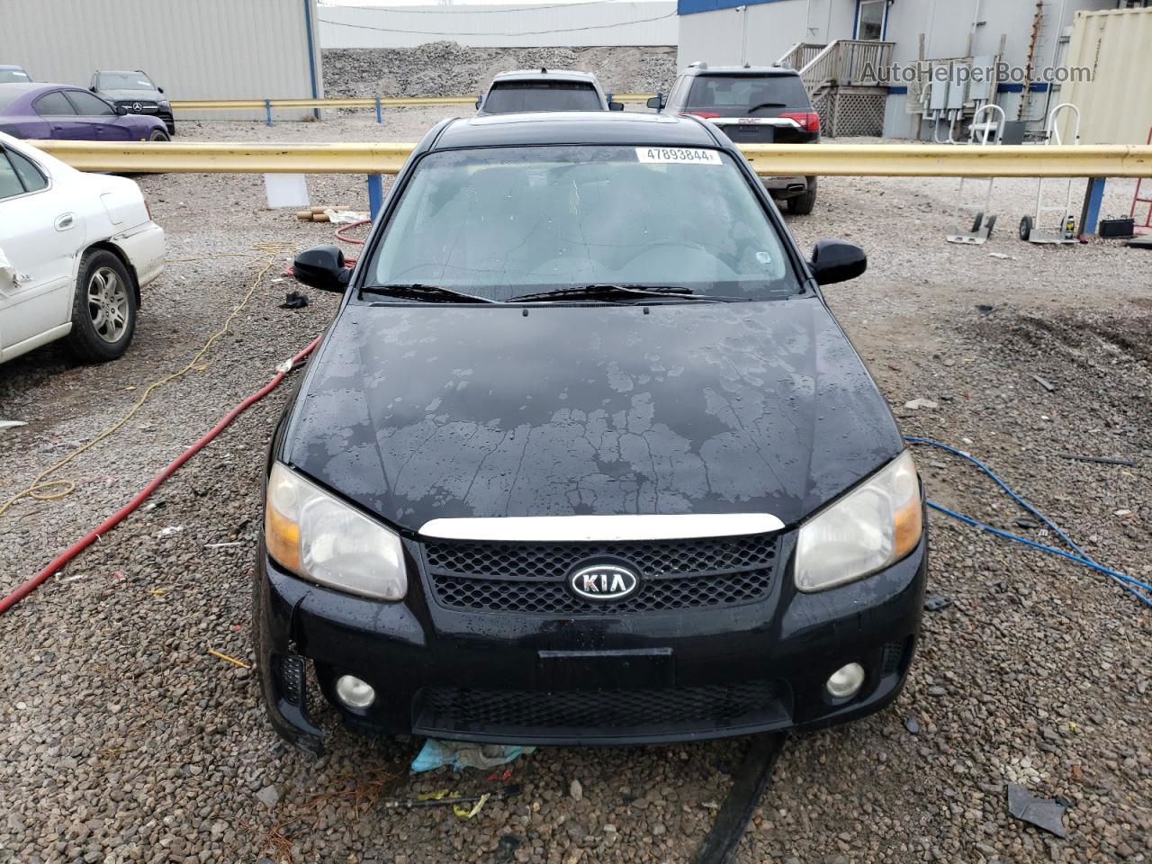 2007 Kia Spectra Ex Black vin: KNAFE121675000084