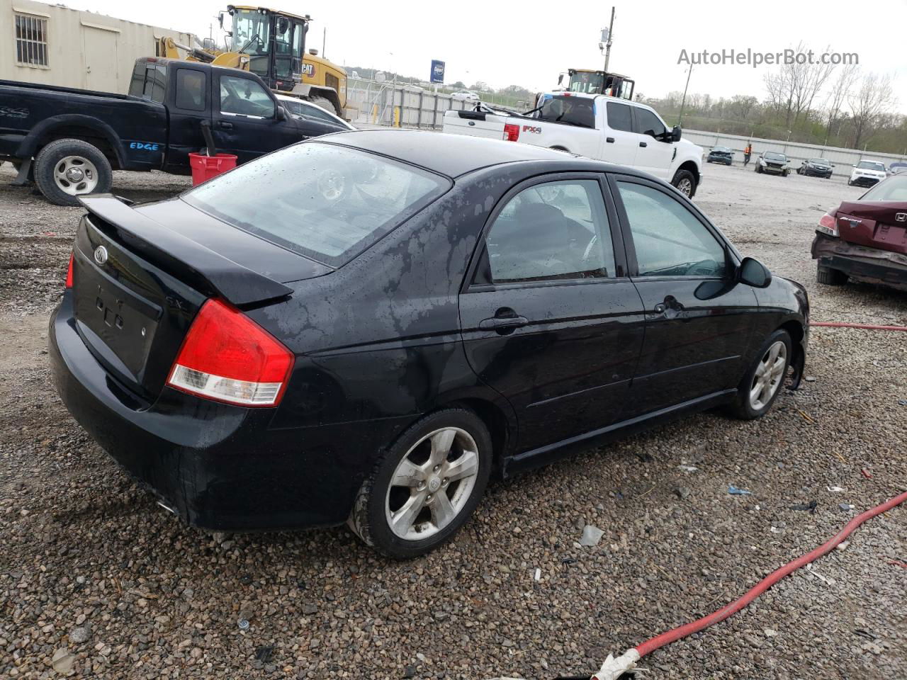 2007 Kia Spectra Ex Black vin: KNAFE121675000084