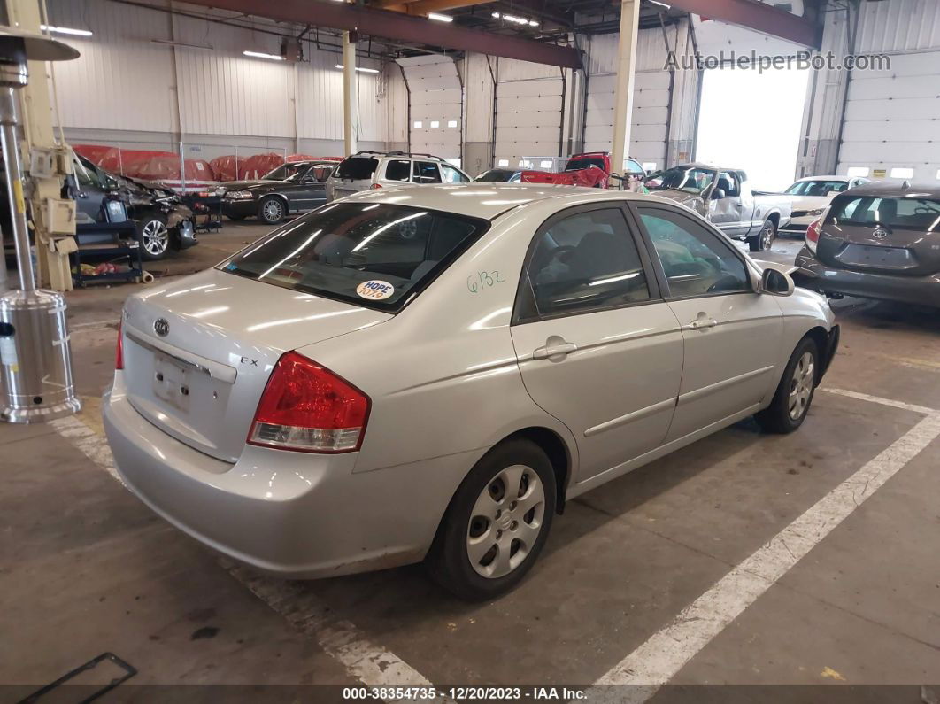 2007 Kia Spectra Ex Silver vin: KNAFE121675394766