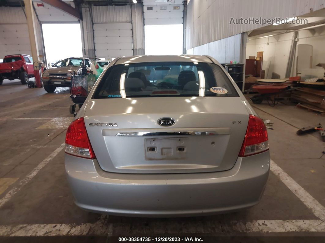 2007 Kia Spectra Ex Silver vin: KNAFE121675394766