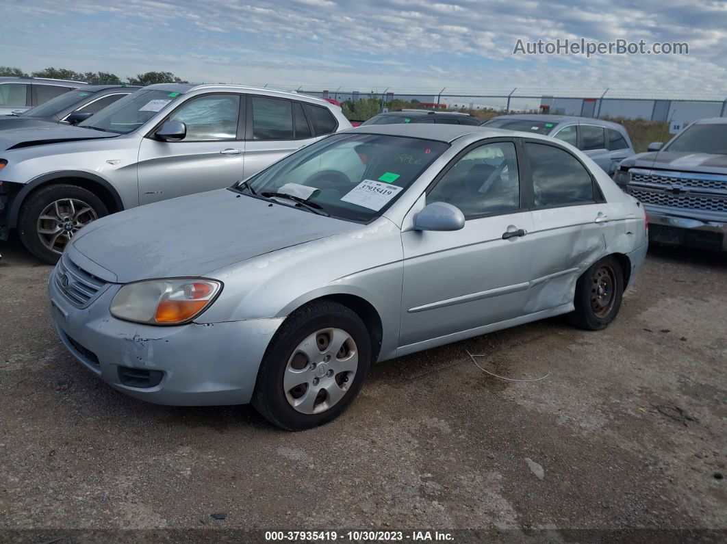 2007 Kia Spectra Ex Silver vin: KNAFE121675406141