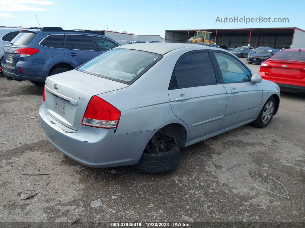 2007 Kia Spectra Ex Silver vin: KNAFE121675406141