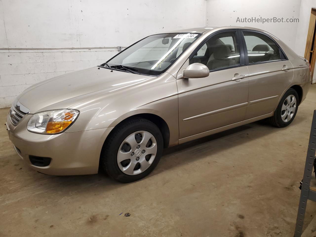 2007 Kia Spectra Ex Желто-коричневый vin: KNAFE121675484984