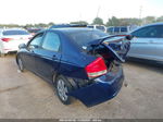 2007 Kia Spectra Ex Navy vin: KNAFE121775407458