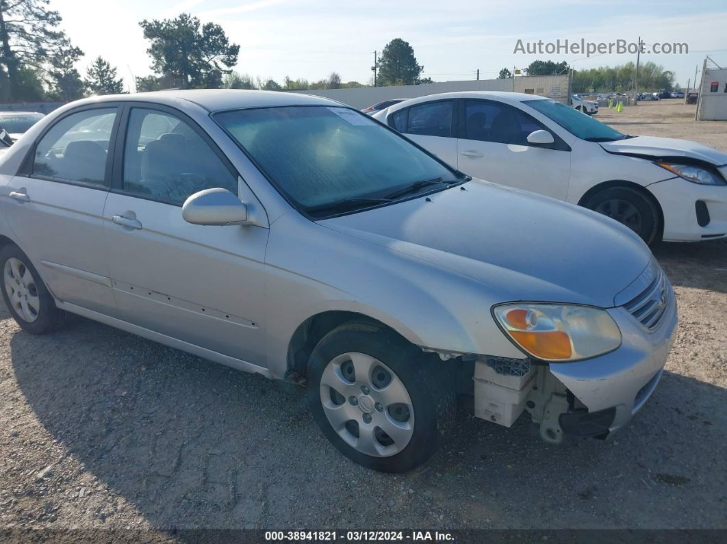 2007 Kia Spectra Ex Silver vin: KNAFE121775442307