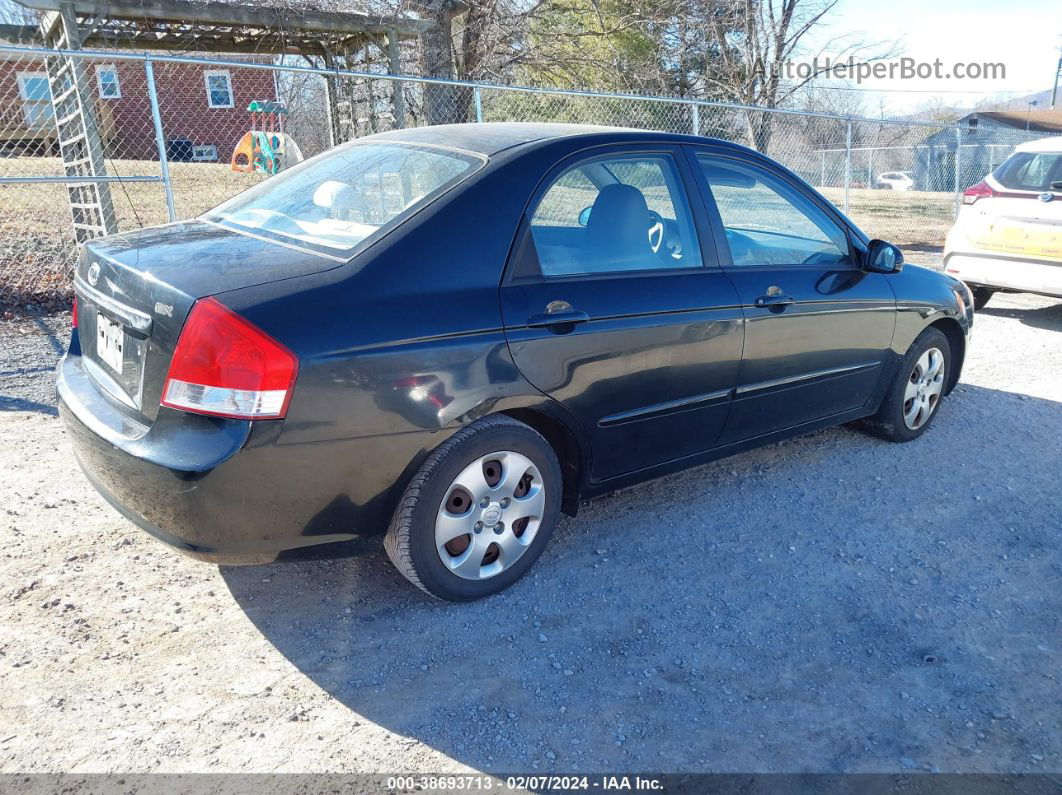 2007 Kia Spectra Ex Black vin: KNAFE121775444672