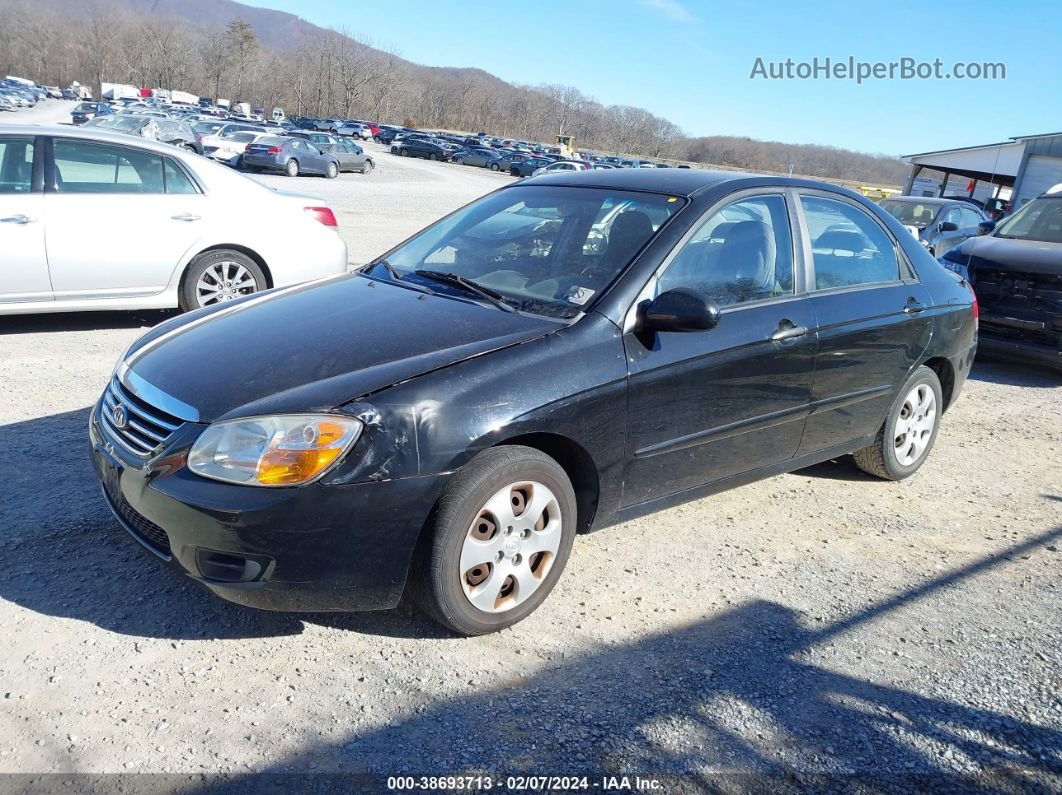 2007 Kia Spectra Ex Black vin: KNAFE121775444672