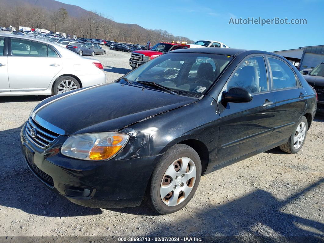 2007 Kia Spectra Ex Black vin: KNAFE121775444672