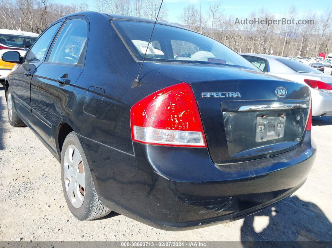 2007 Kia Spectra Ex Black vin: KNAFE121775444672