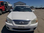 2007 Kia Spectra Ex White vin: KNAFE121775453212